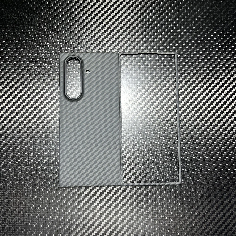 

Real Carbon Case For Magsafe Magnetic for Samsung Galaxy Z Fold 7 Cover Ultra Thin Lens protection Aramid Fold 7 Carbon case