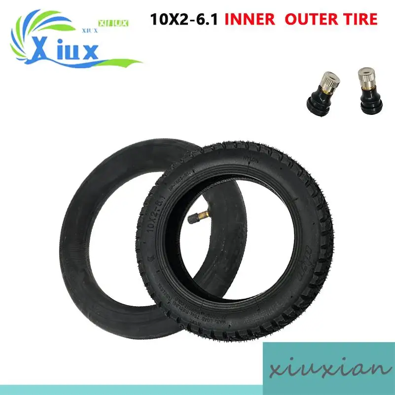 10 inch Electric Scooter Off Road Tyre for Xiaomi Mijia M365 1S PRO PRO2 Kickscoter 10x2-6.1 Pneumatic Inner Tube Inflate Tire