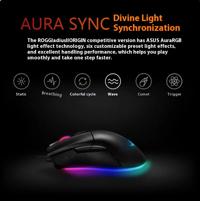 Rog Player Country Battle Blade/shadow Blade Mouse Rgb Optical Esports Wired Mechanical Game Laptop Desktop Mouse