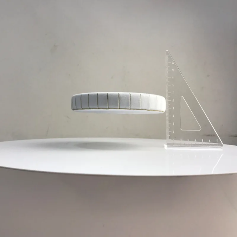 Load bearing 2kg display stand, black technology maglev suspended display stand