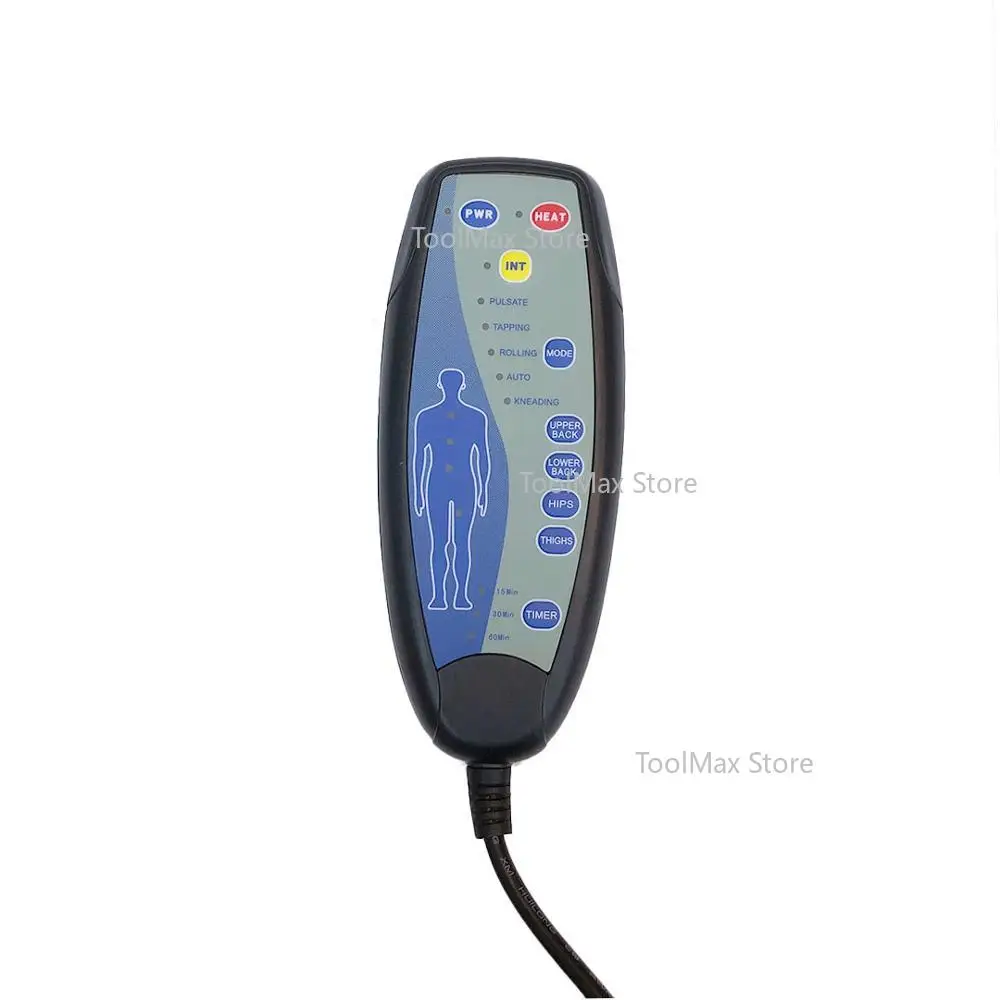 Sofa Chair Vibration Massager Accessories Controller 12V 7 Motors 1 heat  Pad 2PCS