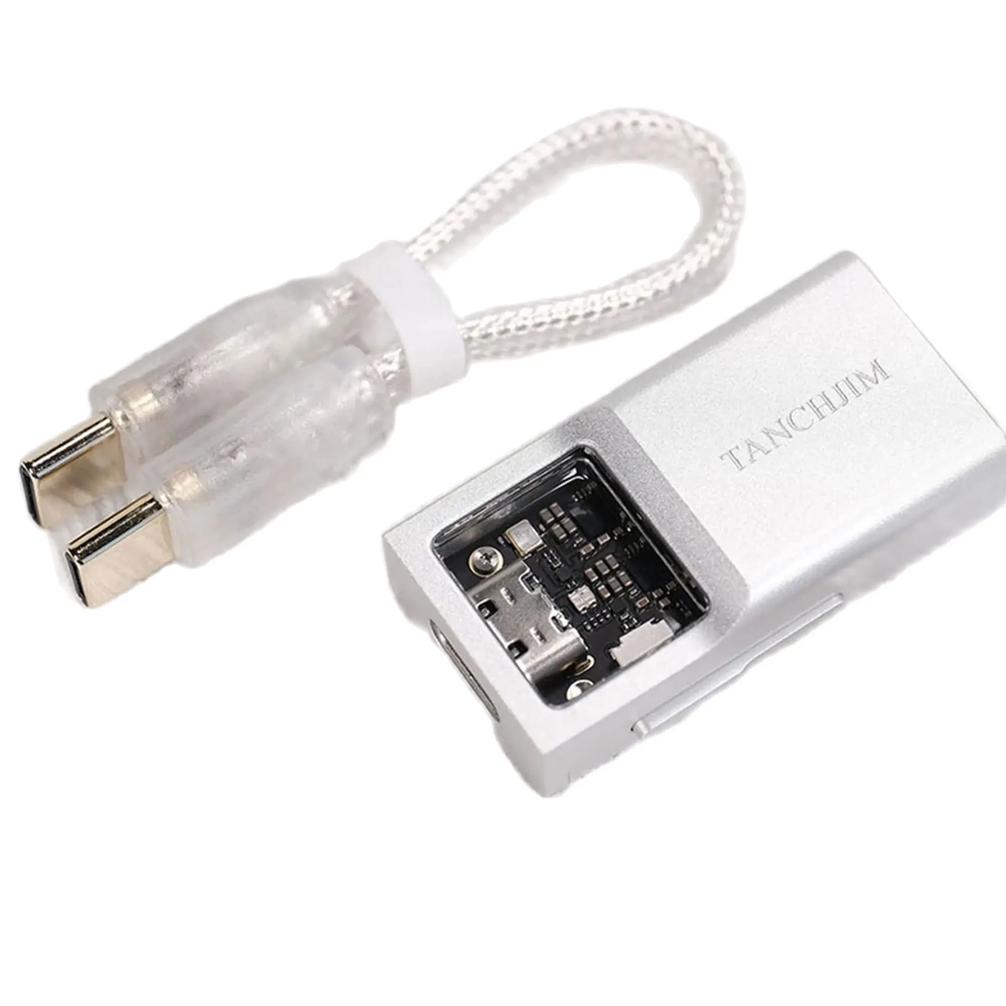 Tanchjim SPACE Portable HIFI Headphone USB Type-C DAC AMP Amplifier CS43131*2 Output Input DAC DSD256 32Bit/768kHz 3.5/4.4mm