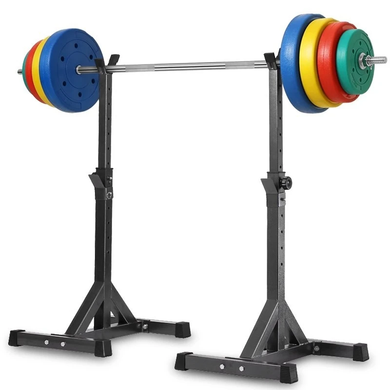 

Squat rack, split barbell, adjustable bench press rack barbell set fitness equipment