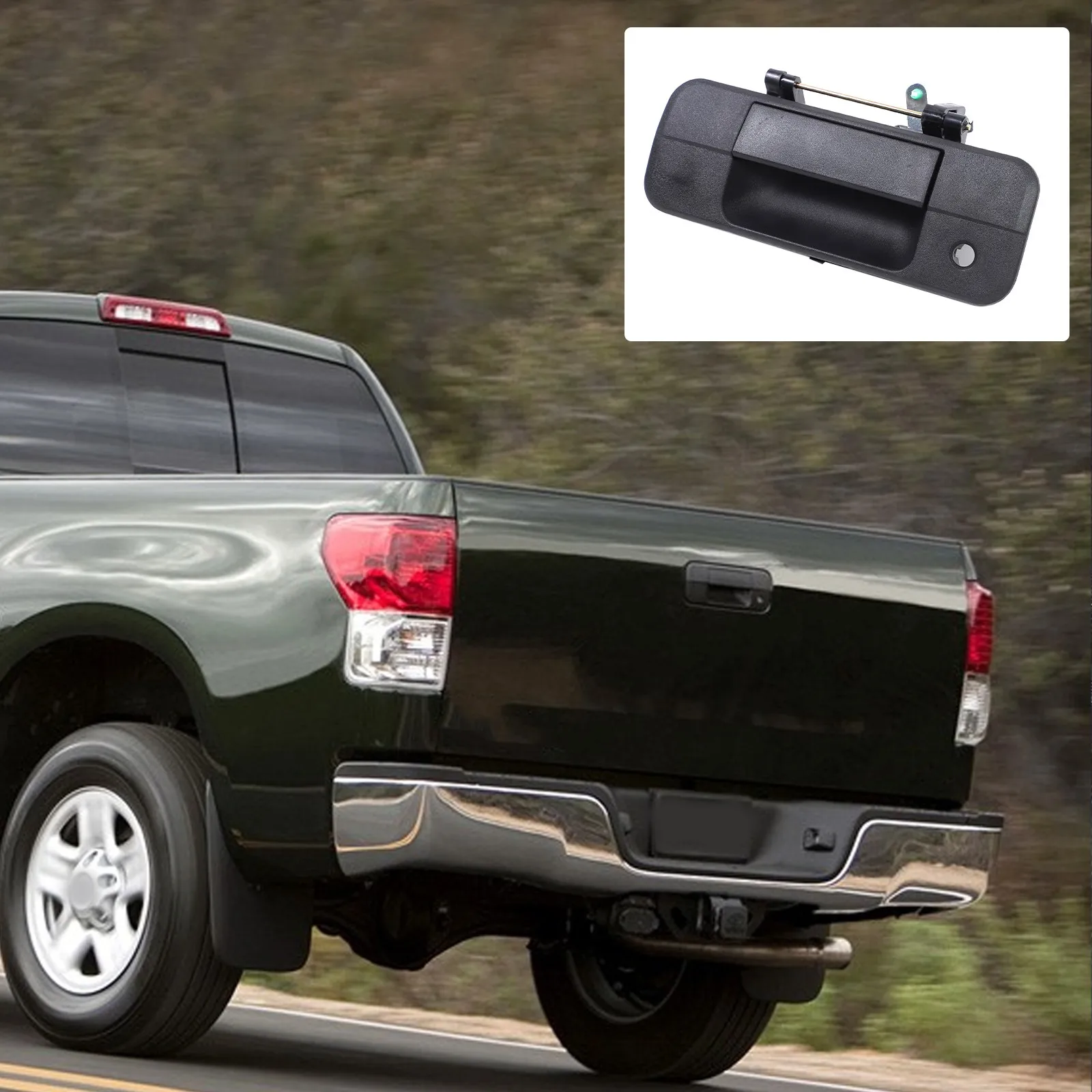 

Ручка задней двери багажника с отверстием под ключ для Toyota Tundra 2007-2013, артикул 69090-0C040