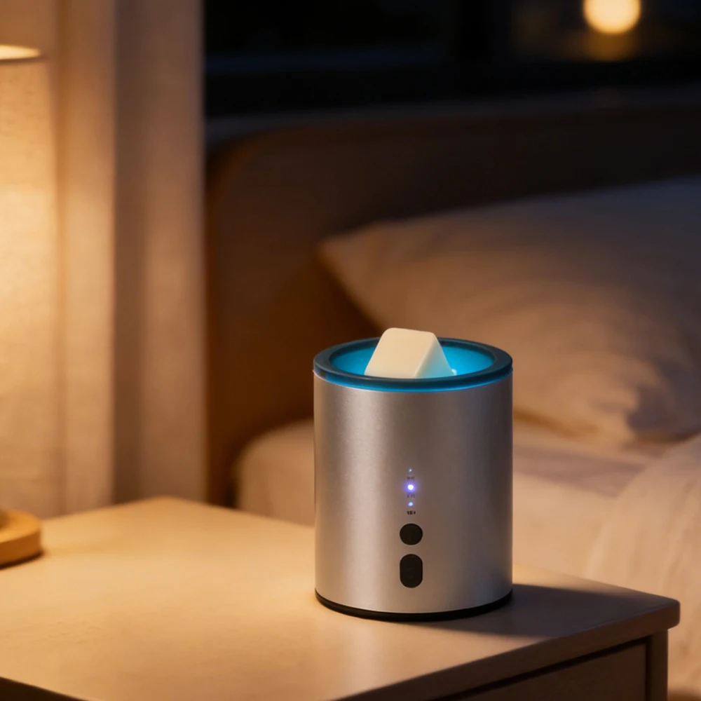 Modern RGB Candle Warmer Lamp for Wax Melts & Essential Oils, Ambient Mood Light with Timer, Cozy Bedroom & Home Decor view 5