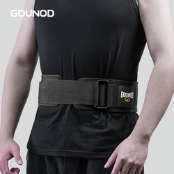 1Pc GOUNOD Gym Weightlifting Belt Adjustable Waist Back Support Squat Dumbbell Barbell Deadlifts Training Fitness