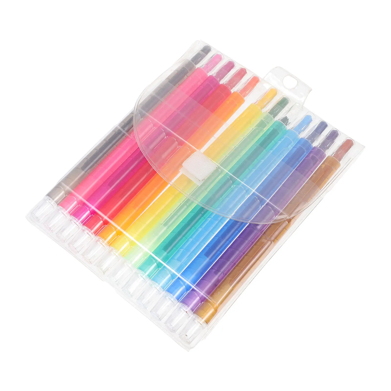 

12pcs Rotating Crayon Set Multicolor Kids Painting Tools School Supplies Children Art Classes Drawing Accessories