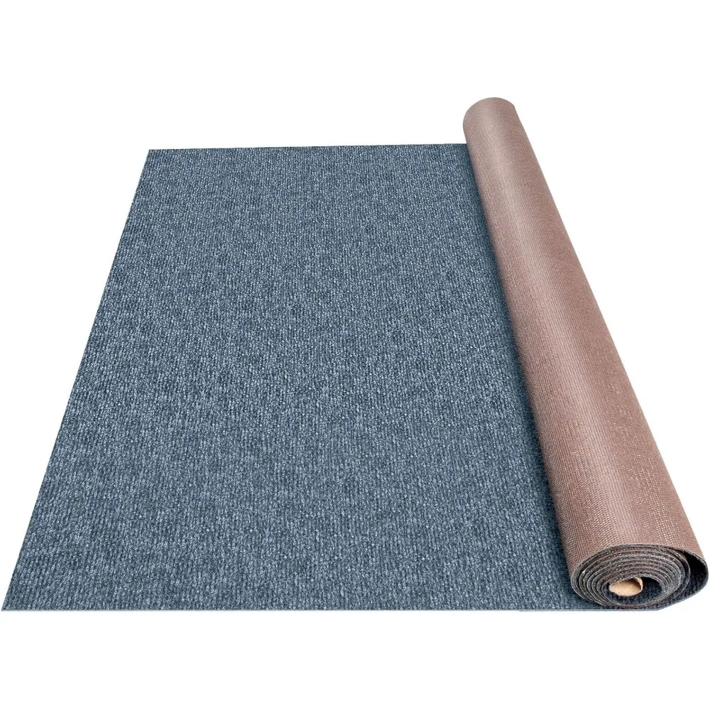 

Anti-Slide TPR Water-proof Boat Carpet, Gray Marine Rugs, Indoor and Outdoor Rugs for Patio Deck, Back Cut, 6 Ft X 23 Ft