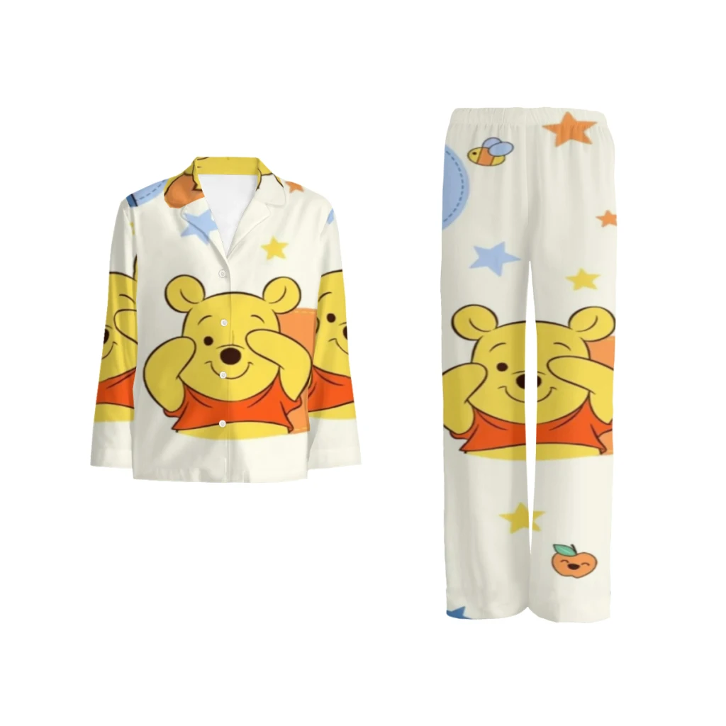 

Disney Winnie The Pooh White pajamas, Minso's selected patterns, cute style