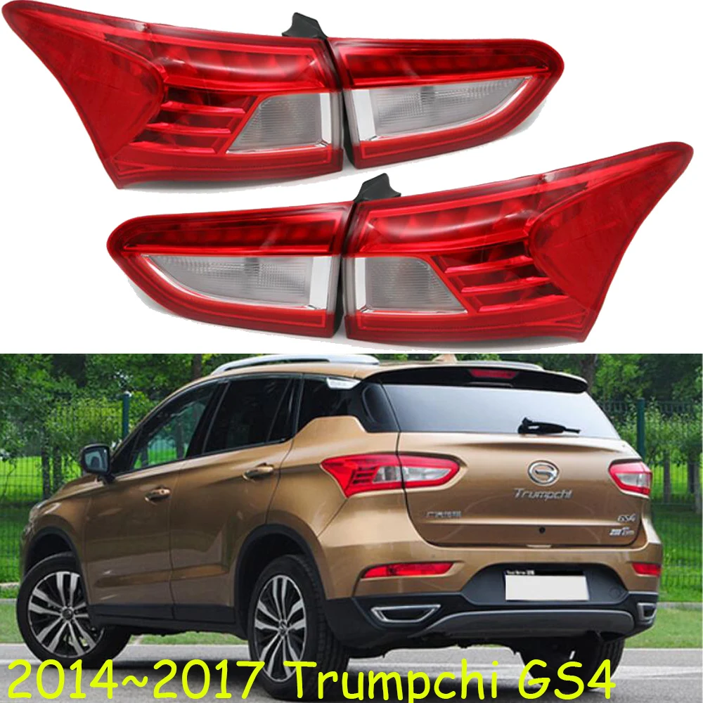 1pcs 2014~2017y car bumper tail light for Trumpchi GS4 taillight car accessories Taillamp for Trumpchi GS4 fog light