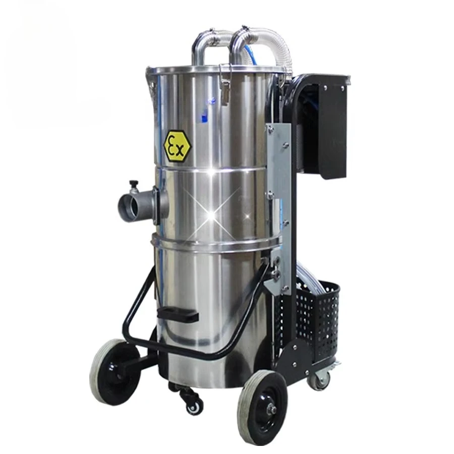 EX60-2 Pneumatic Explosion Proof Vacuum Cleaner for Heavy Dust Industrial Vacuum Cleaner