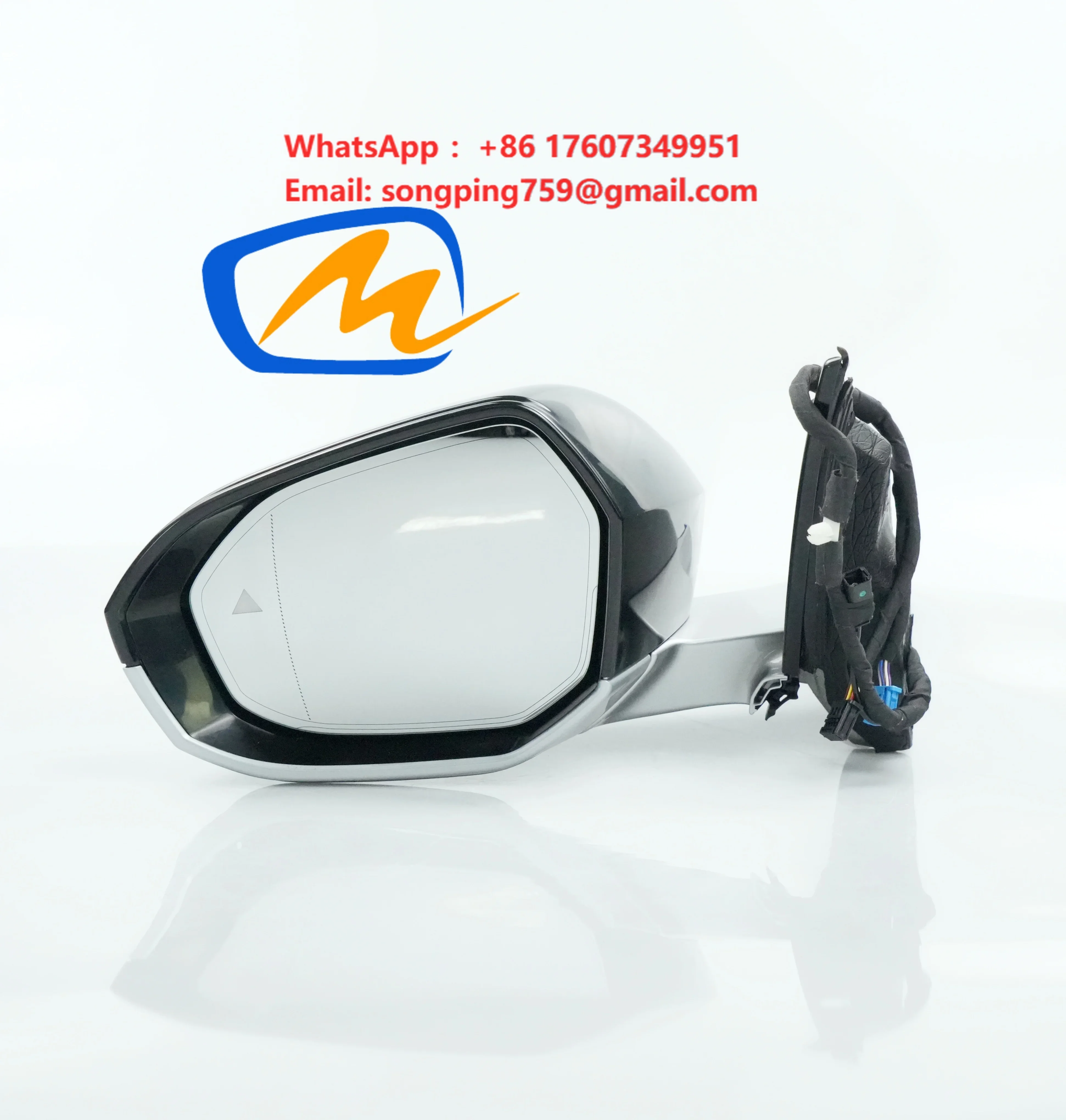 For BMW New X3 G45 Models New Side Mirror  Folding Glass Blind Spot NO amera FormBMW Car Mirror Perfect Test 2024 X3 Mirror