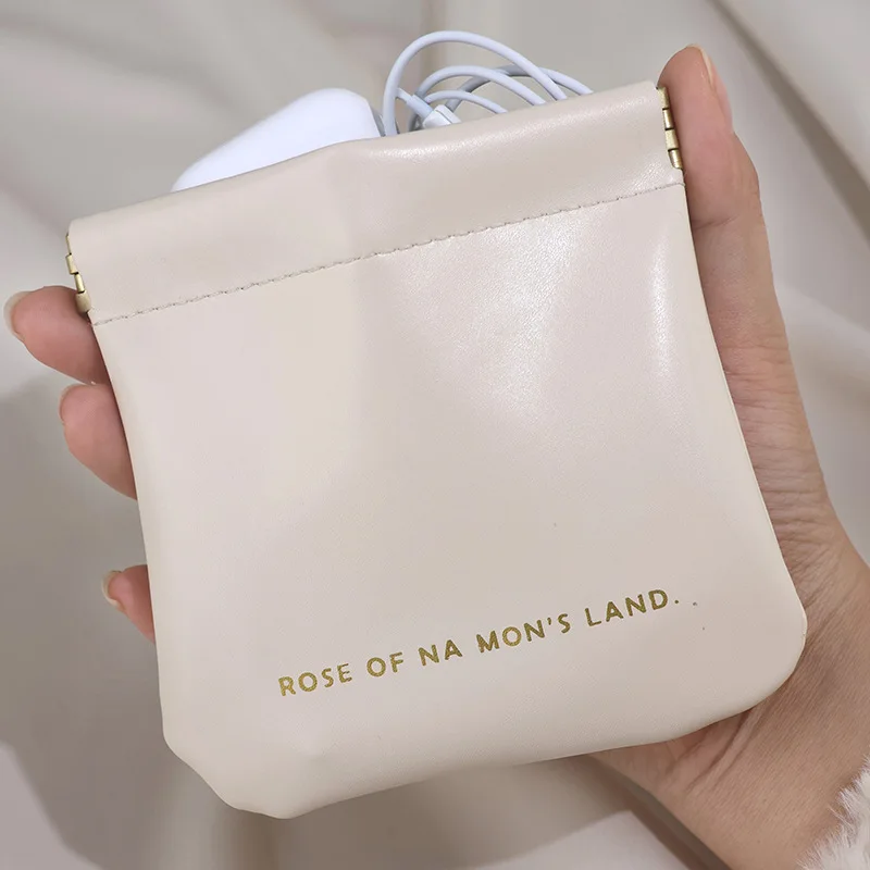 Pouch for Shrapnel Collection, Lipstick Pouch, Keychain Bag, Makeup Bag, Data Cable Storage Bag, Portable Mini Bag for Handbag