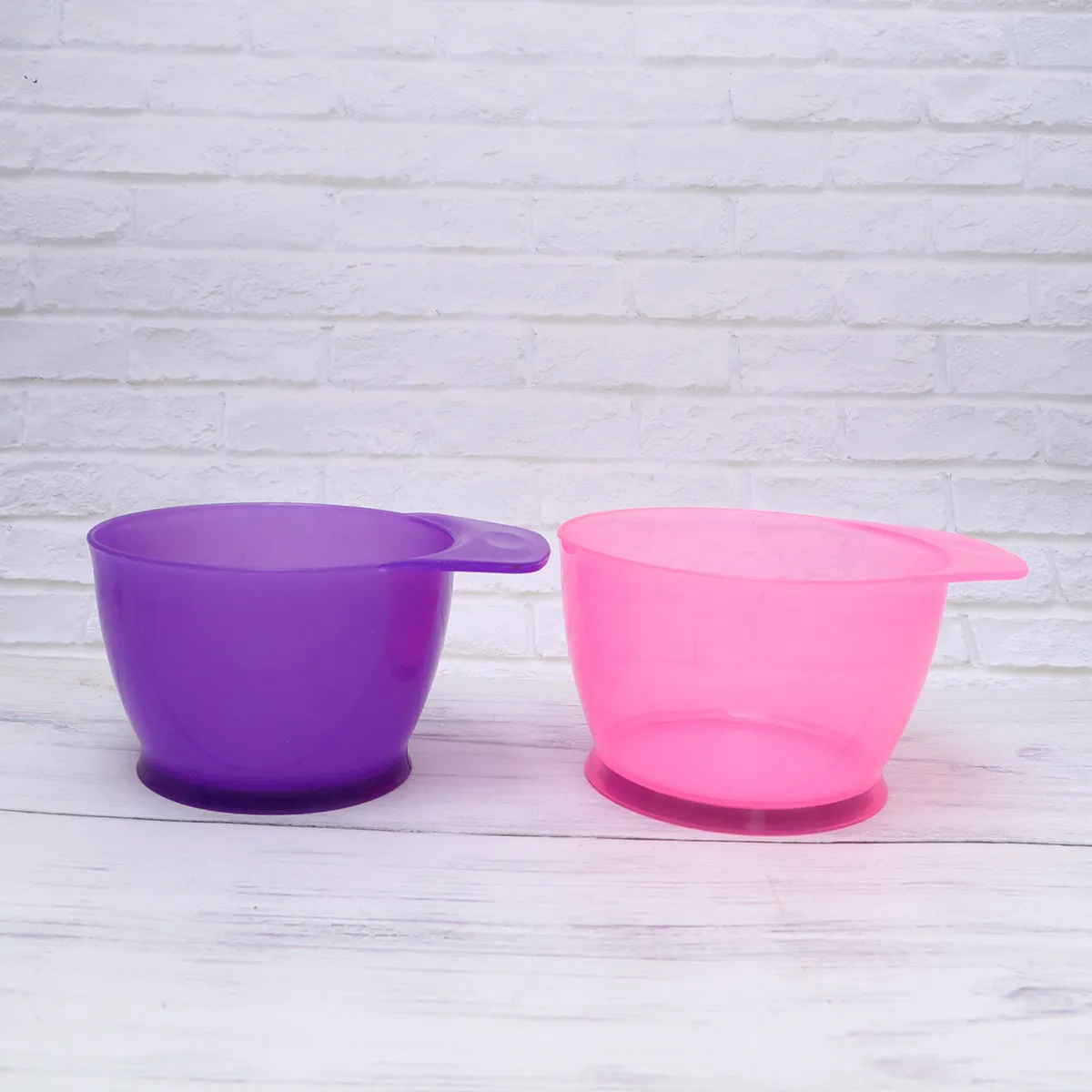 

Набор из 3 толстых пластиковых мисок для окрашивания волос: без беспорядка, удобные в использовании, для домашнего и салонного использования, для самостоятельного окрашивания