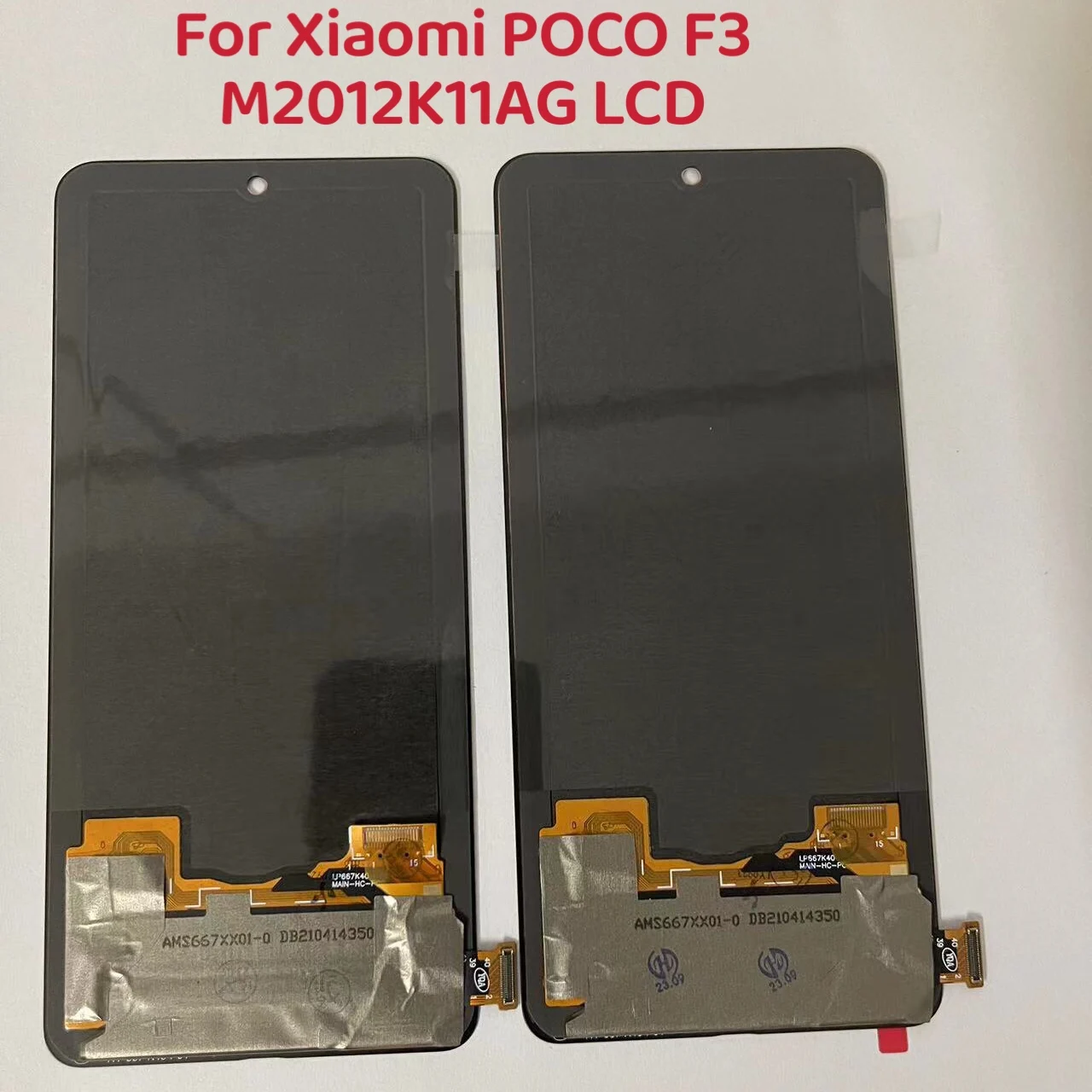 M2012K11AG 100% Test Premium LCD For Xiaomi Poco F3 Display Touch Screen Digitizer Assembly For Poco F3 Pro LCD Replacement