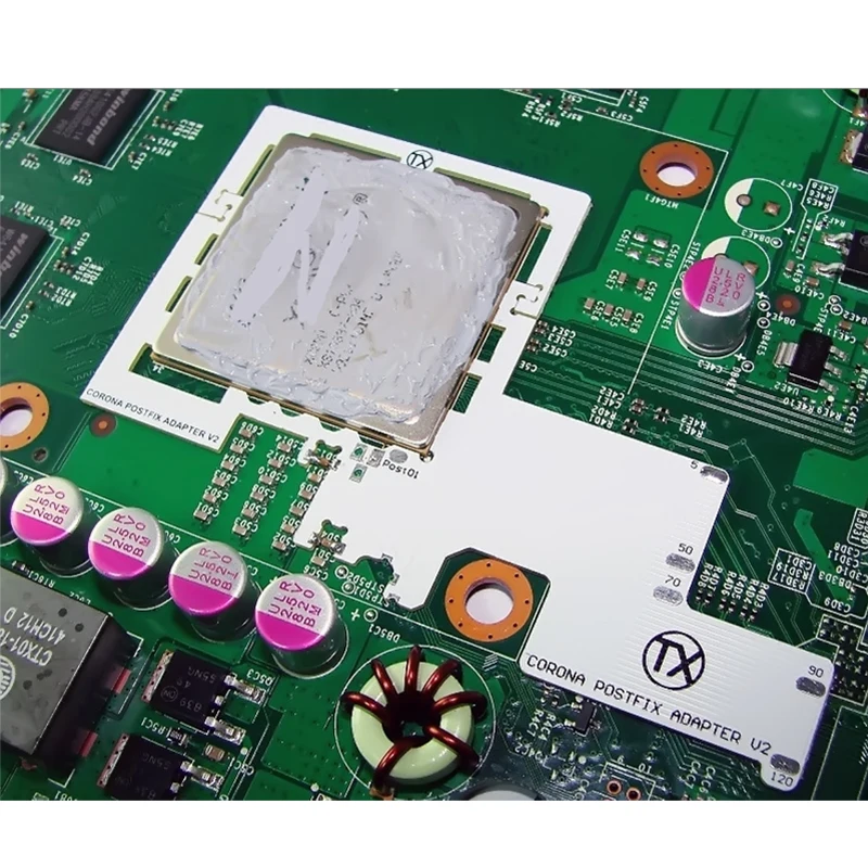 Für XBOX360 CPU CORONA Postfix Adapter V2 V1 Für Xbox 360 Slim CPU 4G Bib Sonde Corona Ersatz Reparatur werkzeug Access