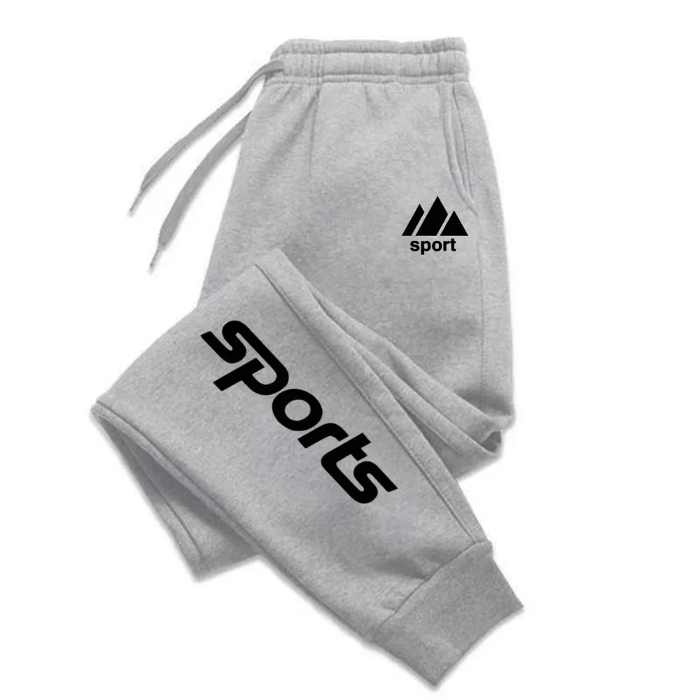 New Style Printed Sport Pants Suitable for Both Men and Women Luxurious Long-distance Running Pants Casual Fitness Pants