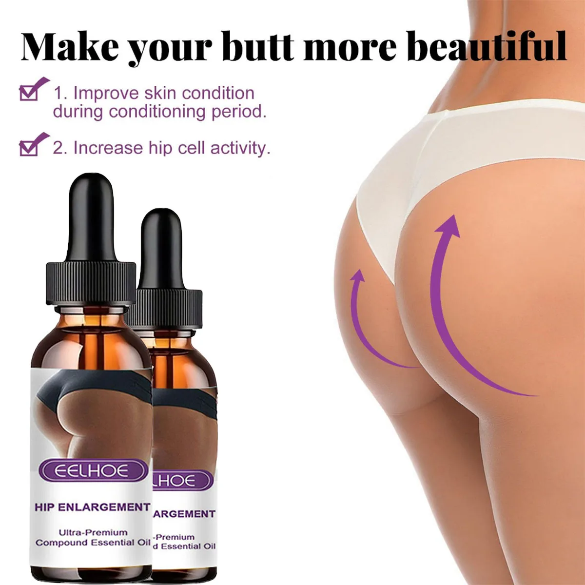 Firm Buttock Best Effective Sexy Enlargement Essential Oils Oil Breast Enlargement Cream Ass Lifting