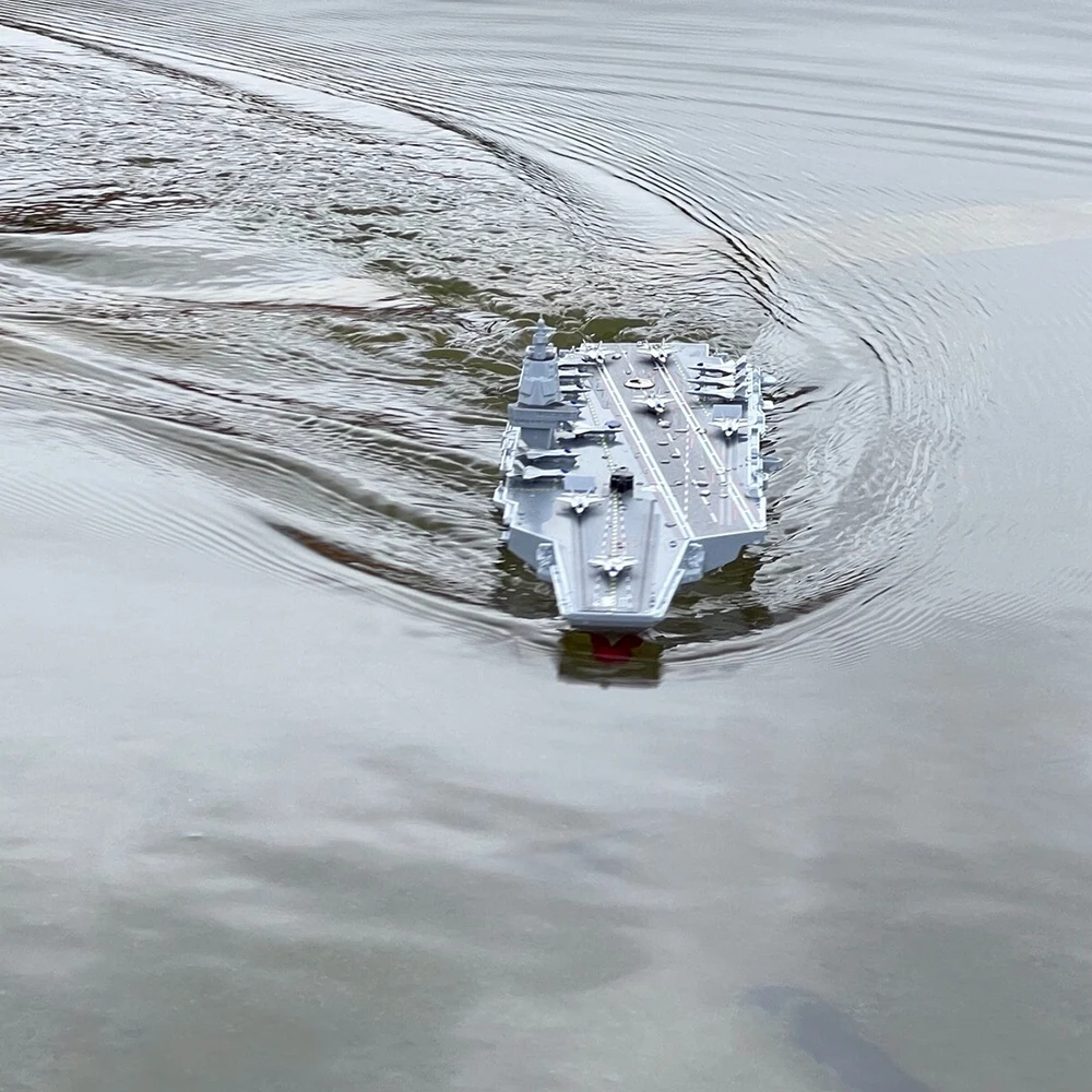 1/700 RC السفن 45 سنتيمتر فوجيان نوع 003 حاملة الطائرات التحكم عن بعد قارب عمر البطارية الطويل RC قارب نموذج RTR السفينة لعبة الكبار هدية