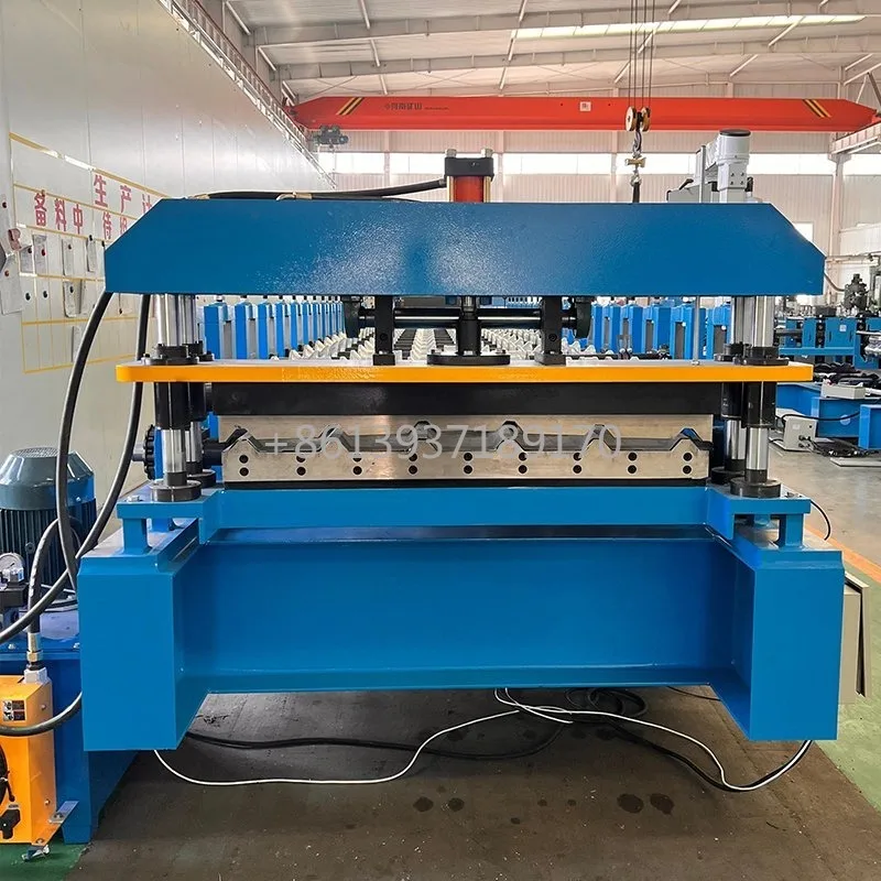 Floor Tile Making Roofing Sheet Panel Plate Wall Roof Roll Forming Machine