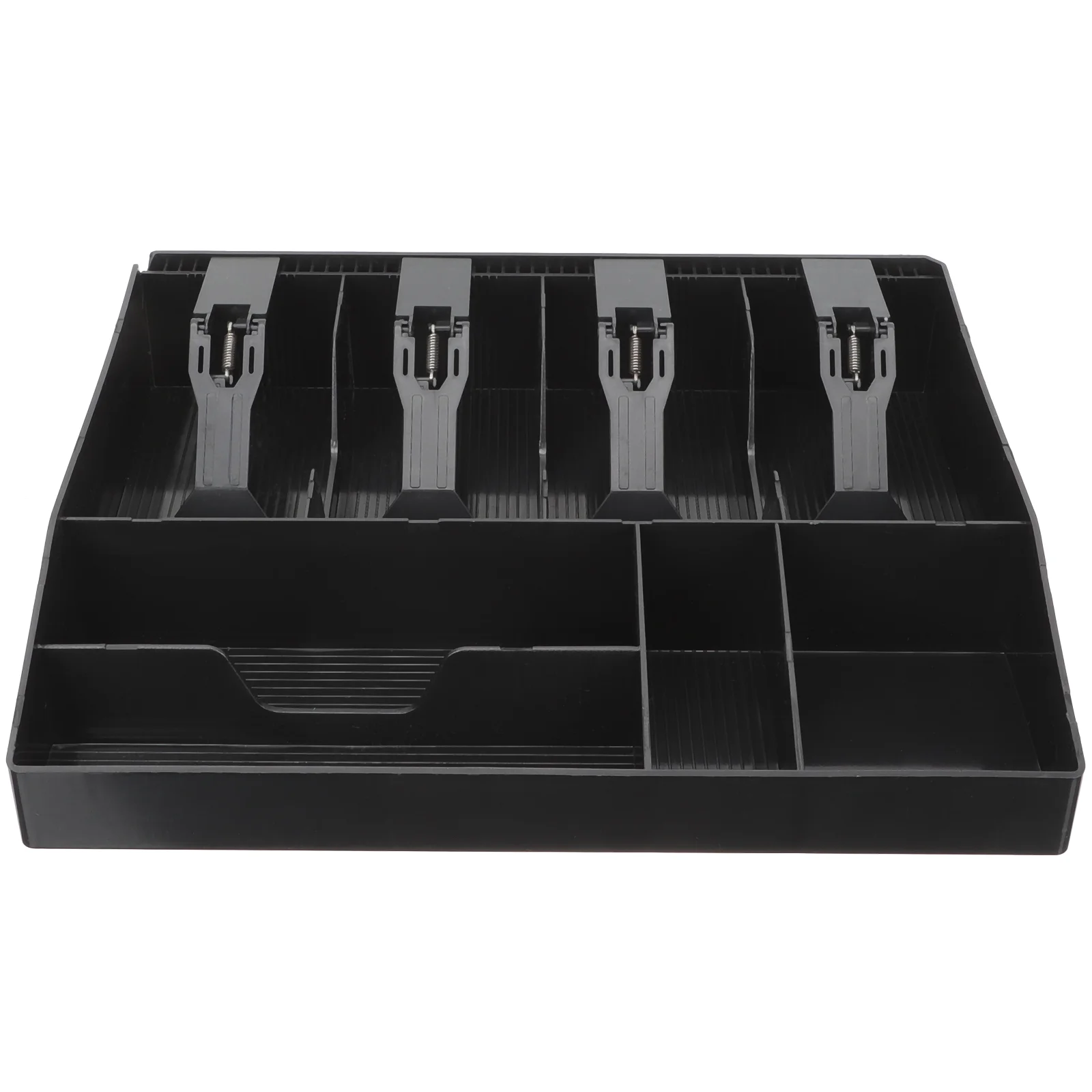 

Supermarket Cash Register Box Storage Drawers Counter Tray Multiple Compartment Accessory Acrylic Organizer Money for Coin