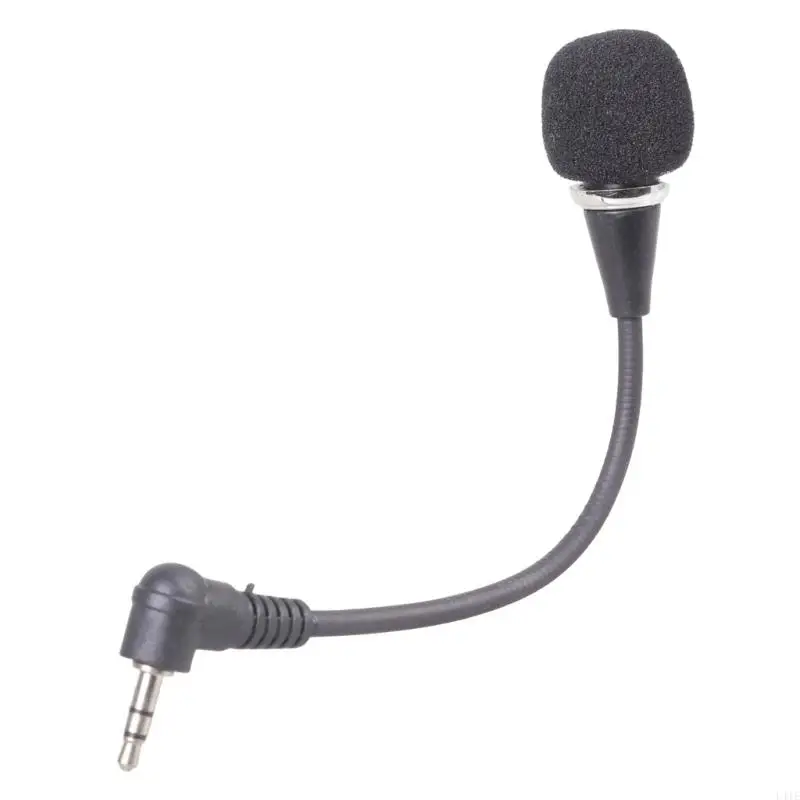 L41E Twist Rod Microphones 3.5mm Sound External Microphones for Mobile Phone Laptop