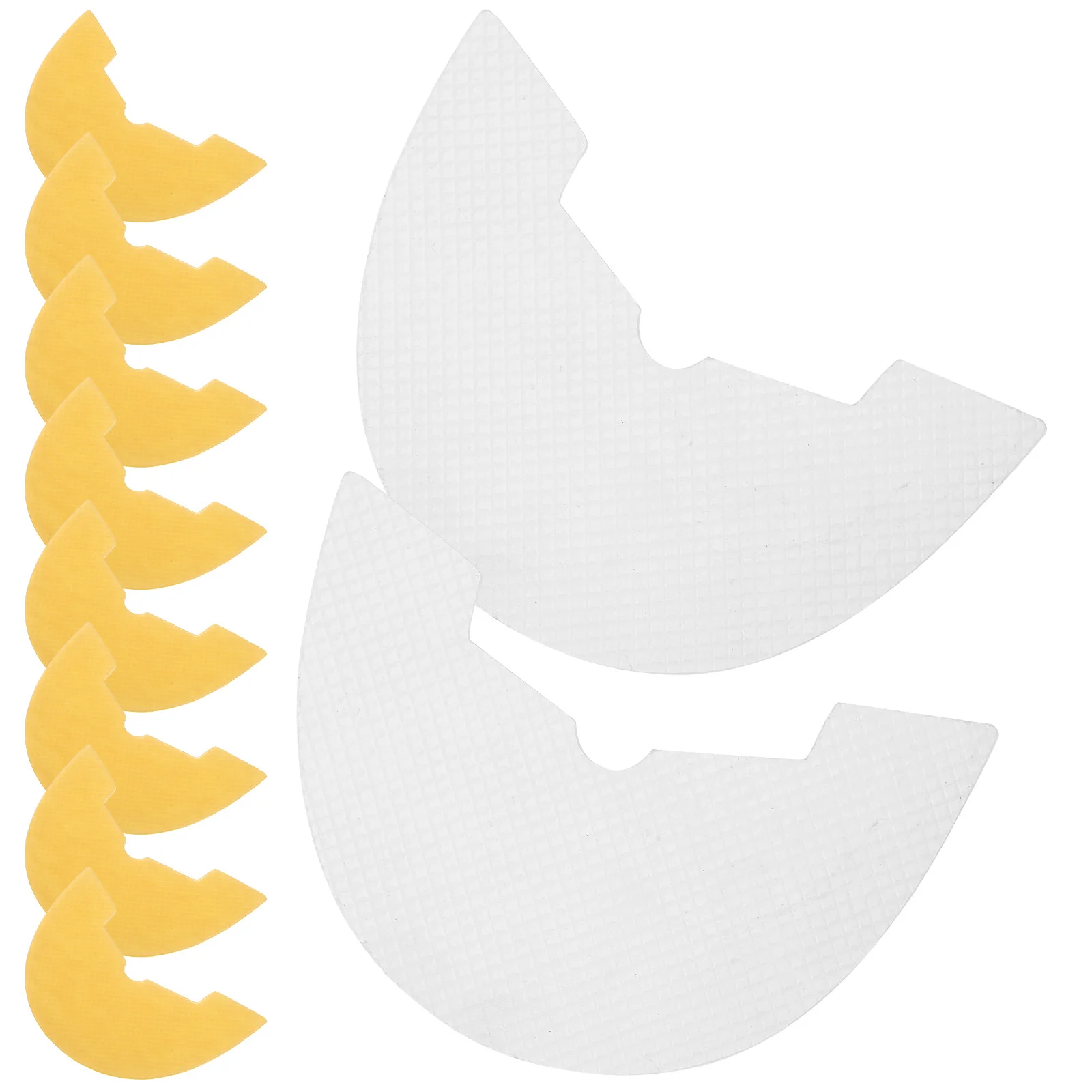 5Pairs Self-Adhesive Shoe Sole Pad Rubber Nonslip Heel Repair Pads for Sports Shoes Basketball Shoe Nonslip Pad