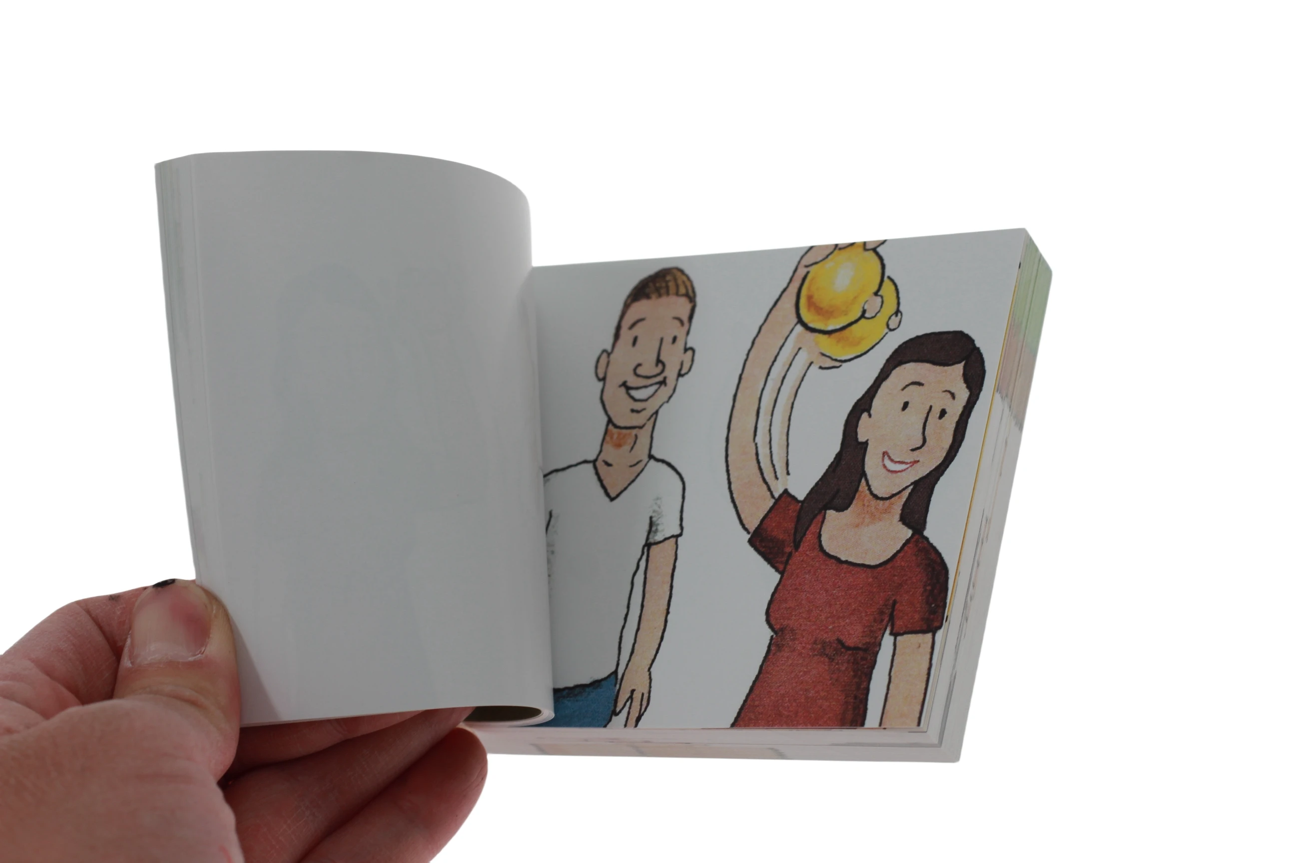 الاتجاهات الإبداعية DIY اقتراح هدية الحيل الوجه رفرف كتاب يمكن إخفاء خاتم الزواج الكرتون Flipist FlipBook الخدع السحرية الدعائم #4