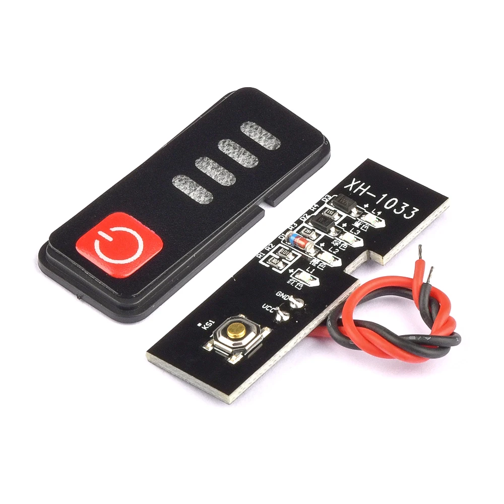 5S 18V 21V Battery Capacity Indicator Module with Power Display and Battery Shell Battery Level Indicator Tester LED Display