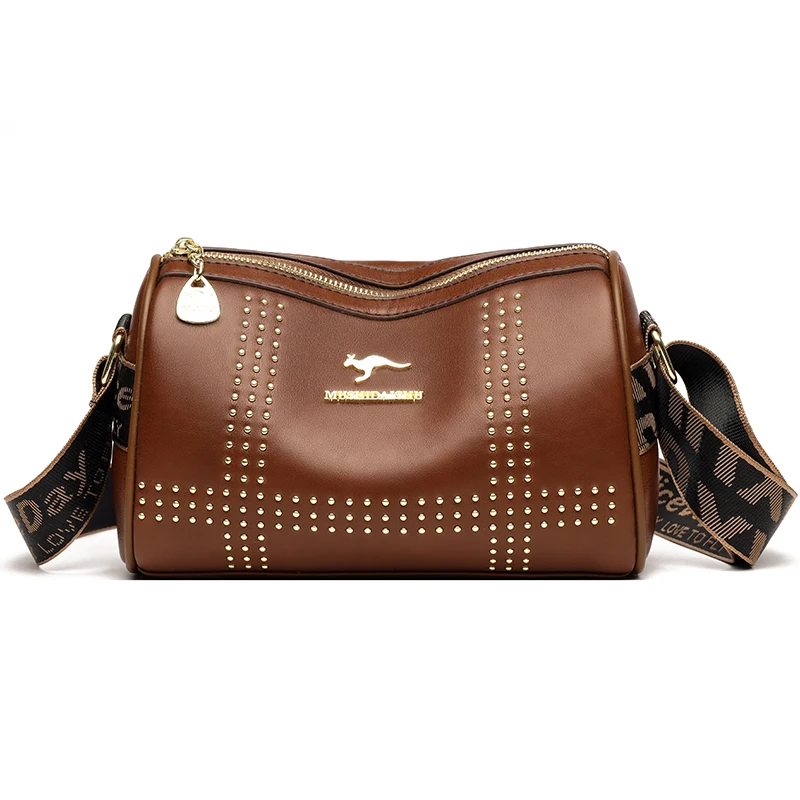 

New Famous Brand Bag Women PU Leather Handbag 2023 Luxury Ladies Hand Bag Purse Fashion Shoulder Bag High Capacity Crossbody Bag