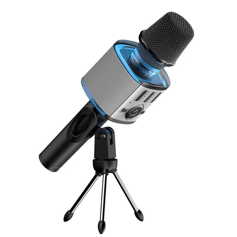 Wireless microphone, handheld microphone, integrated stereo, singing equipment, Bluetooth microphone