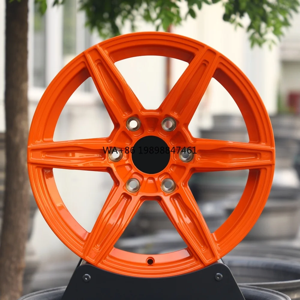 

High Quality Gloss Orange Forged Alloy Passenger Car Wheels 18 19 20 Inch 5x120 5x114.3 Multi-Spoke 45mm 30mm 20mm New Condition