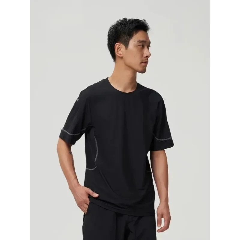 Custom Moisture Absorbing Summer Short Sleeve Bike Track Mountain Bike Clothing Top Shirt