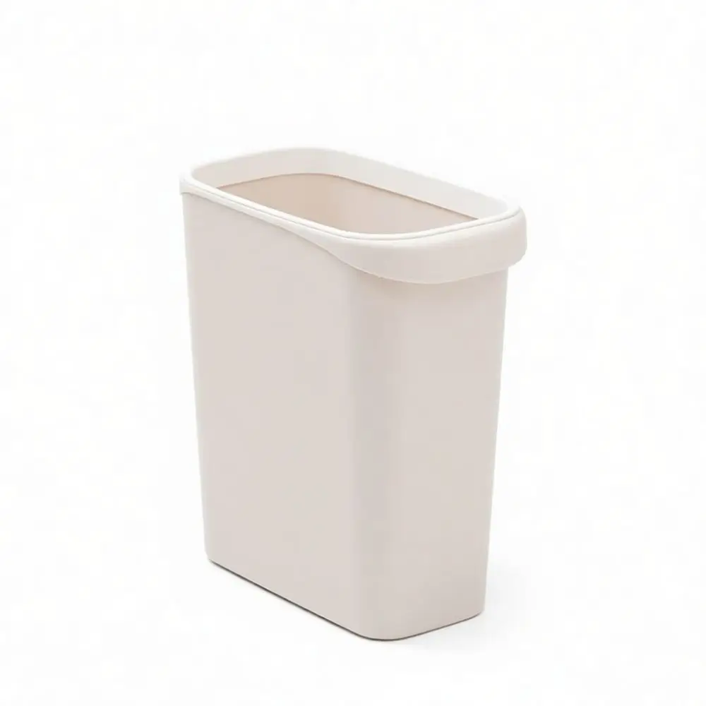 Rectangular Rectangular Gap Trash Can Kitchen Bathroom Slim Garbage Bin Plastic Waste Paper Bucket Household Minimalist Storage Organizer - Aliexpress Deal