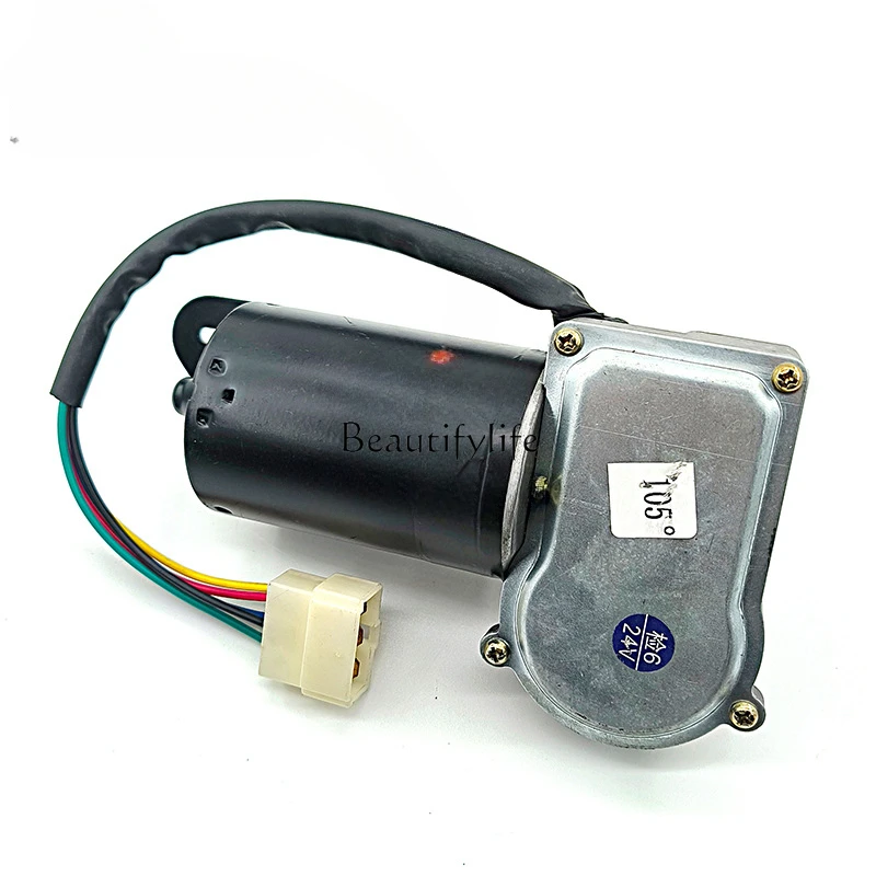 Construction Machinery Excavator Parts PC100120/200-3 Cab Wiper Arm Piece Wiper Motor Motor Assembly