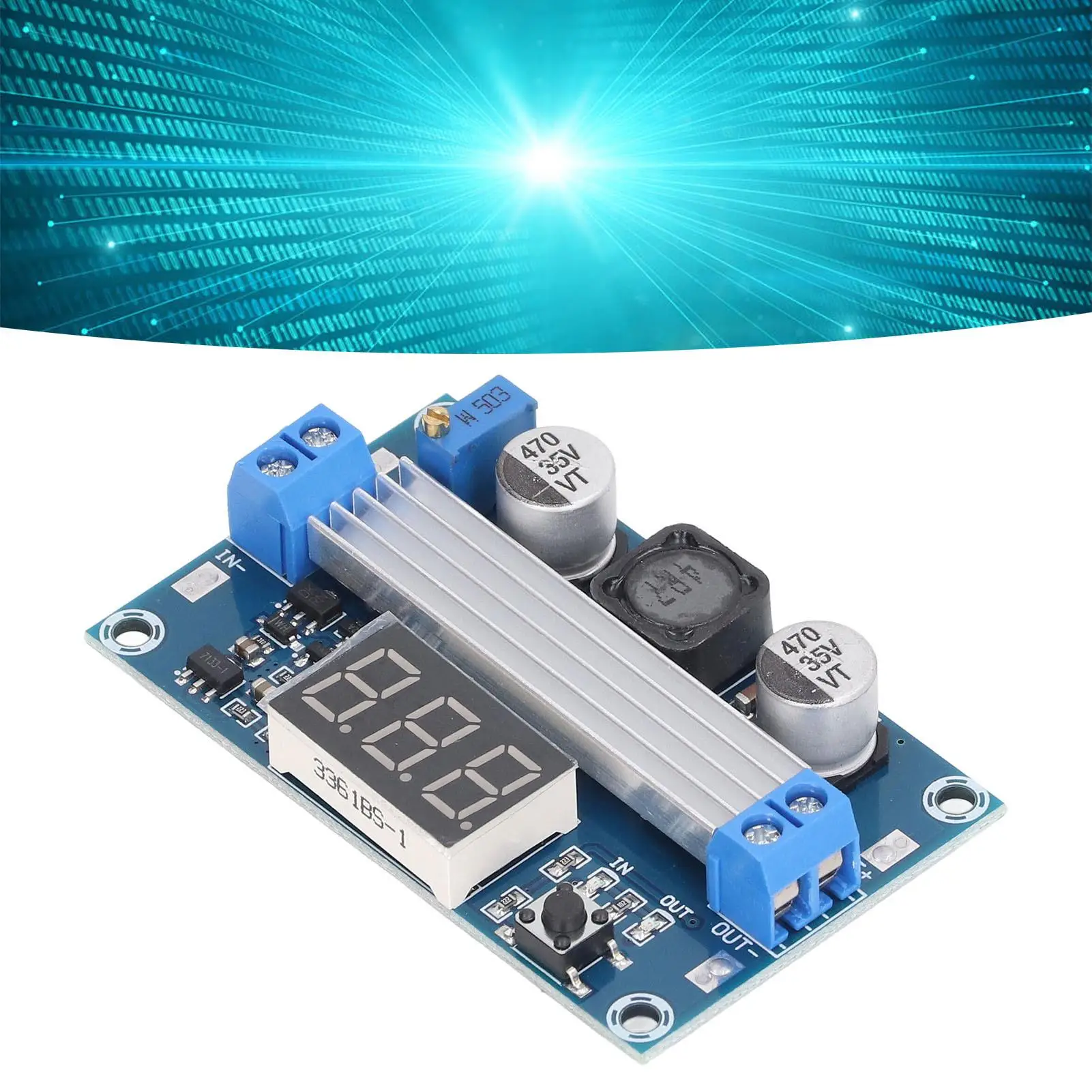 High Efficiency LTC1871 DC Boost Power Module 3-35V to 3.5-35V Easy Connect for led Light Bar