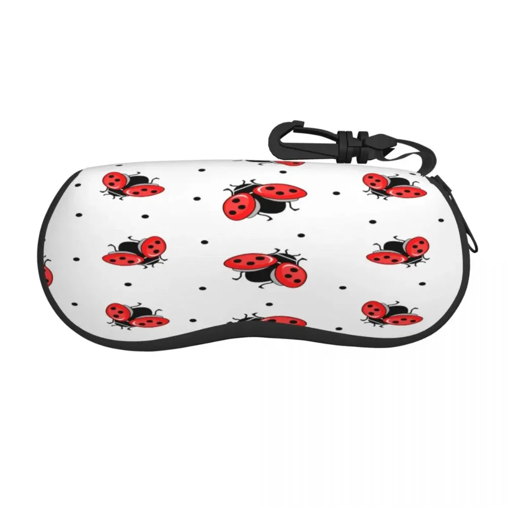 Glasses Bag Protective Case Ladybug Silhouette Women Men Sunglasses Case Box Reading Eyeglasses Box Accessories