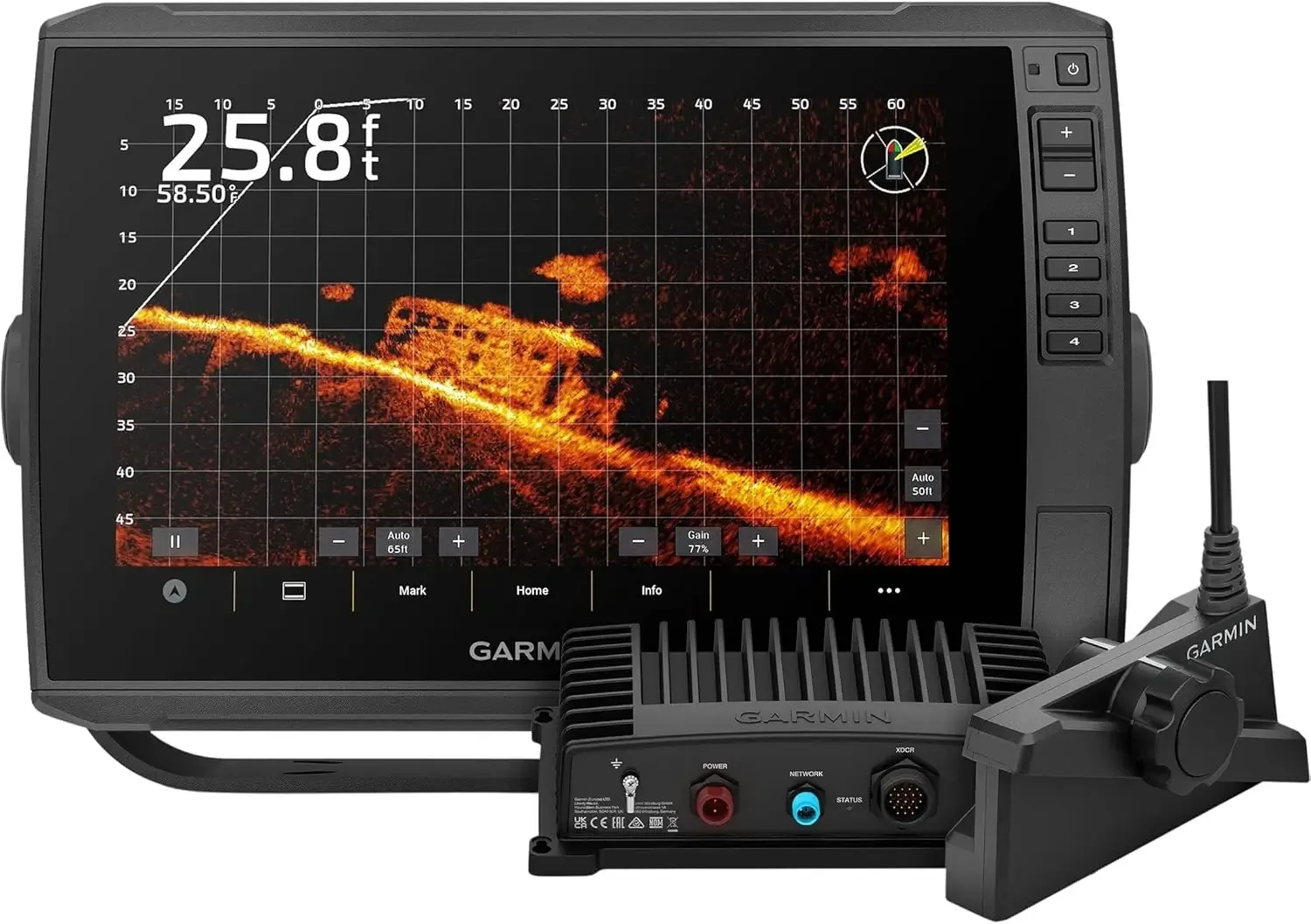 

СОВЕРШЕННО НОВЫЙ комплект ECHOMAP Ultra 2 106sv LIVESCOPE Plus
