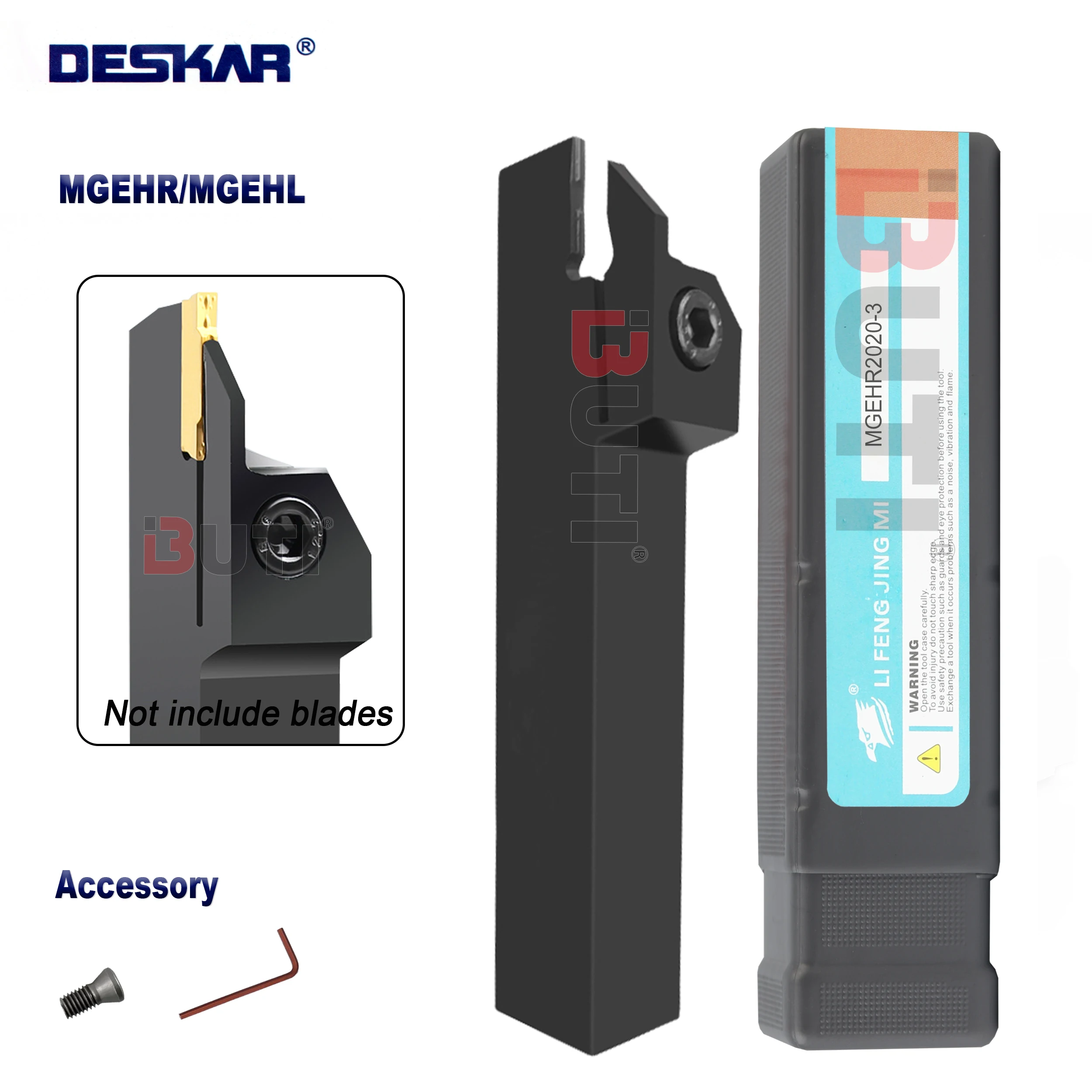 DESKAR 100% Original Tool Holder MGEHR1010 MGEHR1212 MGEHR1616 MGEHR2020-1.5 2 2.5 3 4 5 MGEHL Grooving Arbor Boring Bar Cutter