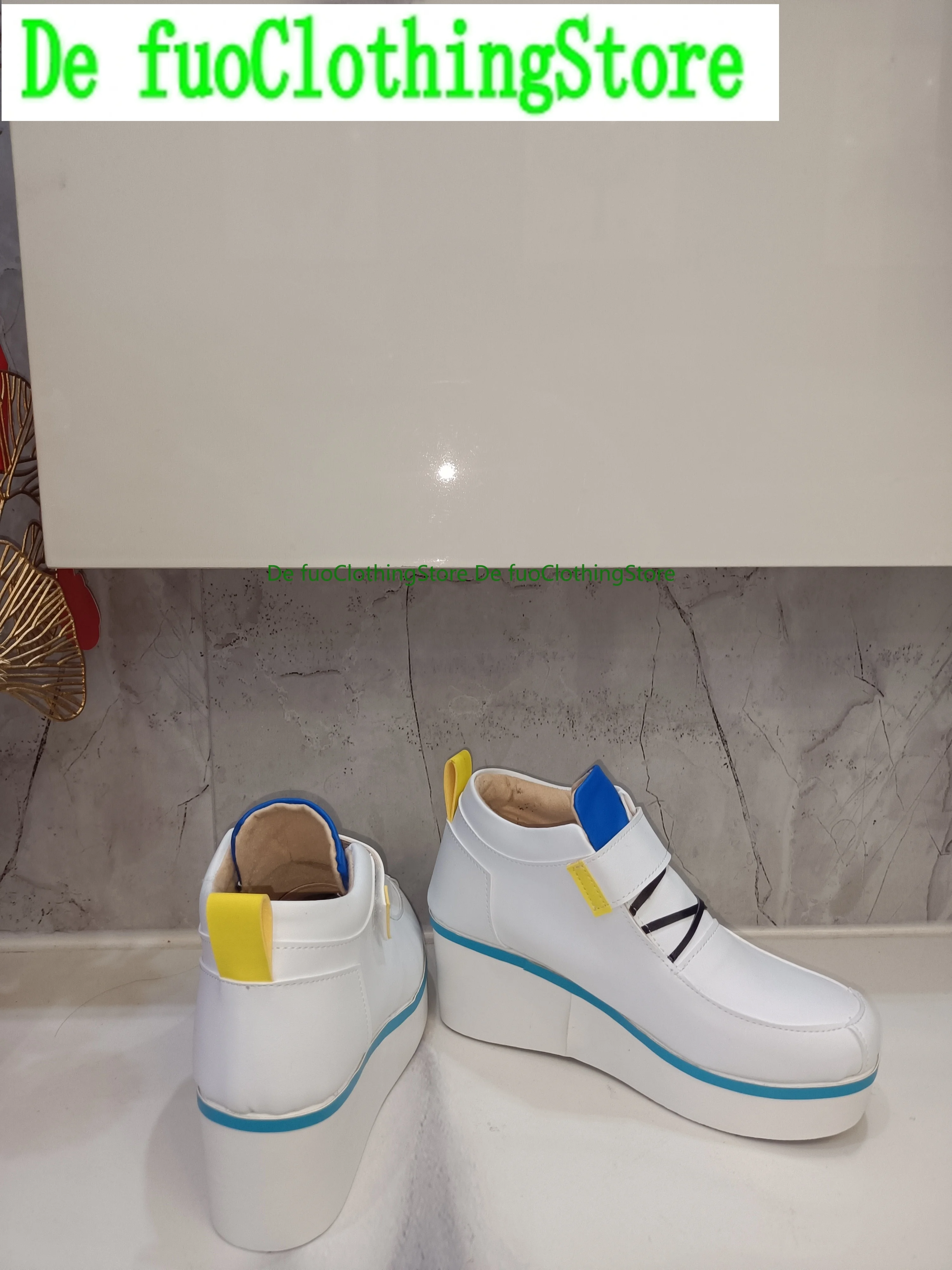 DefuoClothing Store WONDER EGG PRIORITY 大藤愛 コスプレ靴 ブーツ ゲーム ハロウィン クリスマス ゲーム アニメキャラクター パーティー小道具