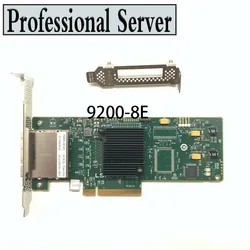 LSI 9200-8e 6Gbps 8-lane external SAS HBA IT Mode ZFS FreeNAS unRAID NoROM