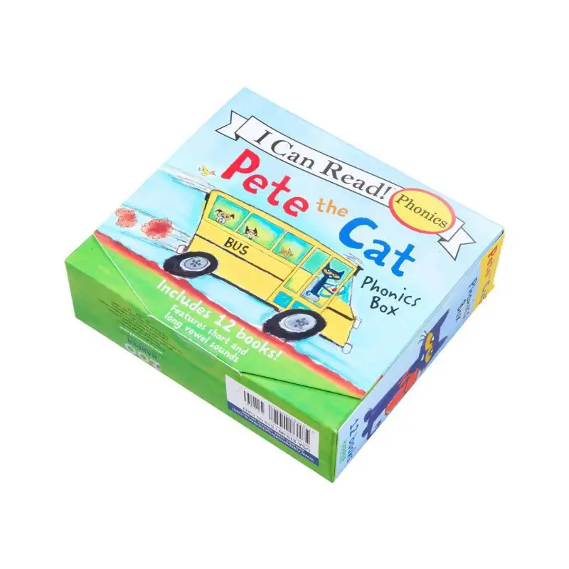 Pete The Cat 12Book Phonics Fun James Dean Harper Collins US 9780062404527 Book