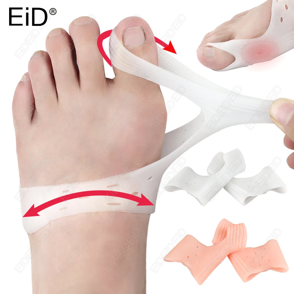 Silicone Bunion Corrector Relief, Big Toe Separator Toe Stra