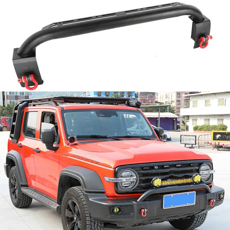 

Fit for Tank 300 Front Bar Light Holder Modification Front Cattle Bar Bumper Appearance Decorative Pieces Upgrade Accessories