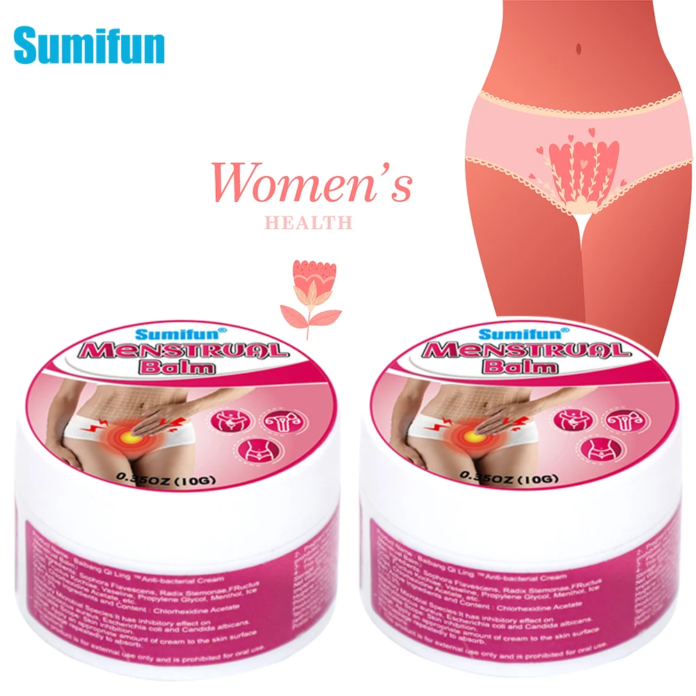 

1/3/5Pcs Sumifun Menstrual Pain Relief Cream Dysmenorrhea Uterine Ache Massage Ointment Warm Uterus Herbal Medicine Plaster