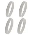 4pcs White