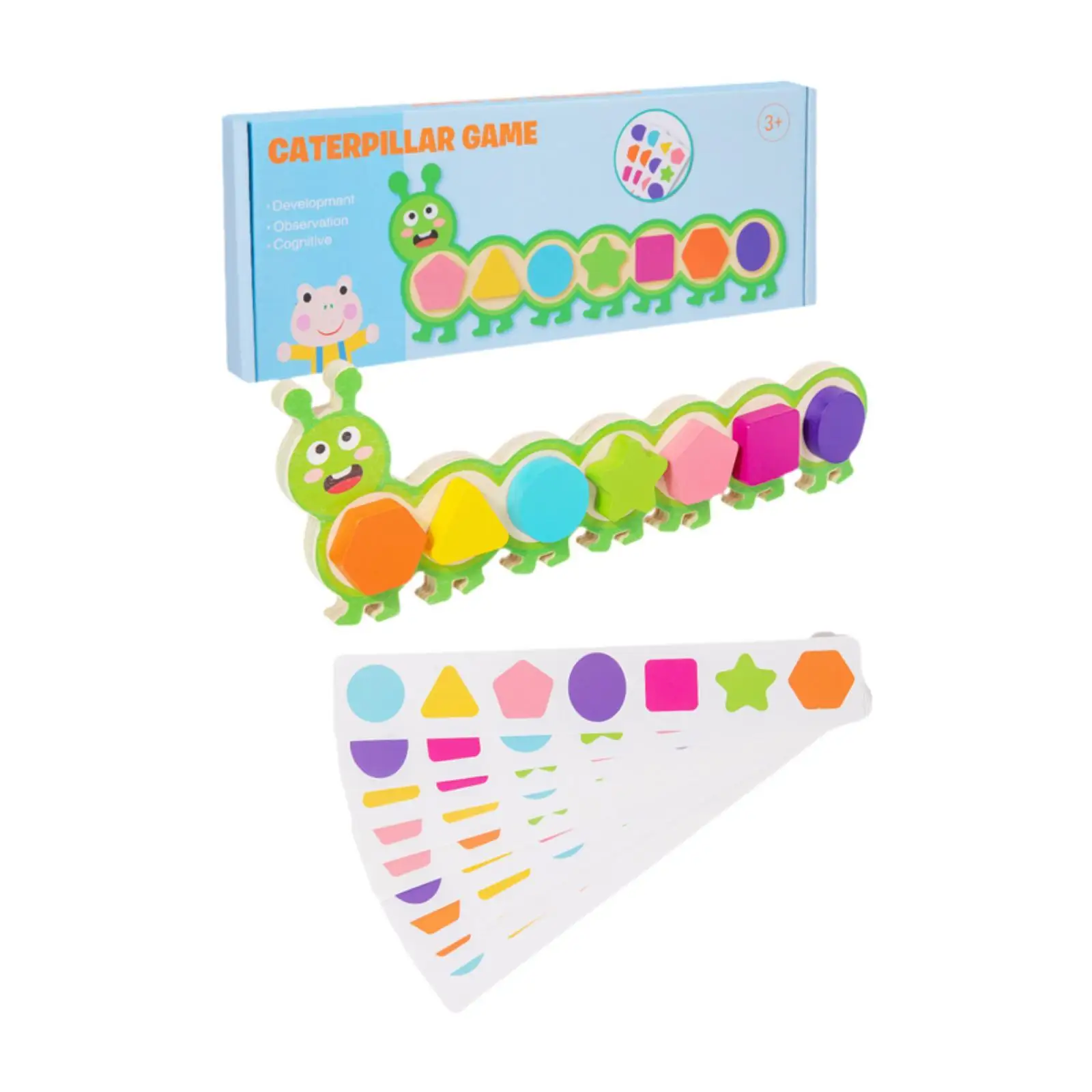 Selezionatore di forme in legno Attività Abilità motorie fini Riconoscimento educativo dei colori per bambini Ragazzi Ragazze Regali di compleanno per bambini