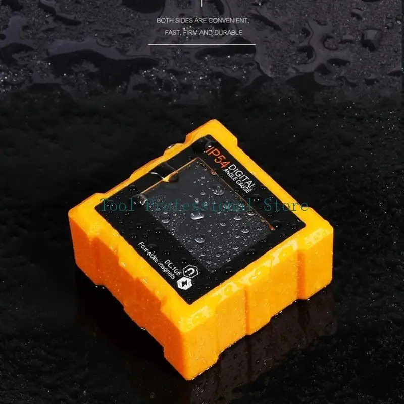 

57QF Цифровой искатель углов, инструмент для поиска магнитных углов, цифровой инклинометр, угловой куб, цифровой транспортир,