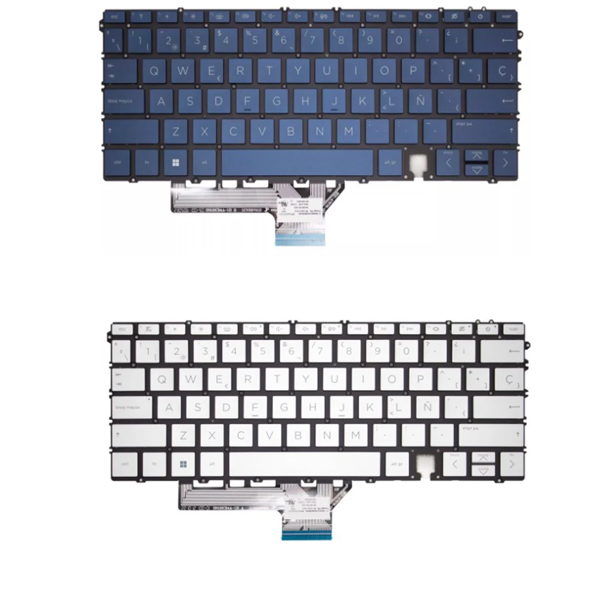 Spanish Keyboard for HP Spectre X360 2 in 1 14-ef 14-ef0000 14-ef0001la 14-ef0002la 14-ef0003la 14-ef0005la 14-ef0006la BACKLIT