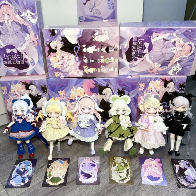 

Подлинная слепая коробка серии «Luluelf Story», 12-точечная кукла BJD, подвижная кукла, настольный орнамент, коллекция игрушек, фигурка, подарок для девочки